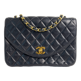 CC Half Moon Flap Chain Shoulder Bag