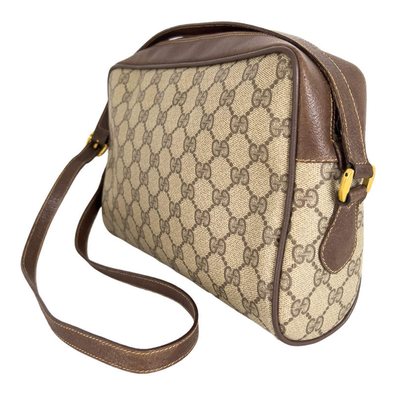 GG Supreme Web Crossbody Bag