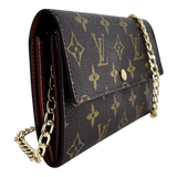 Monogram Money Wallet with Chain