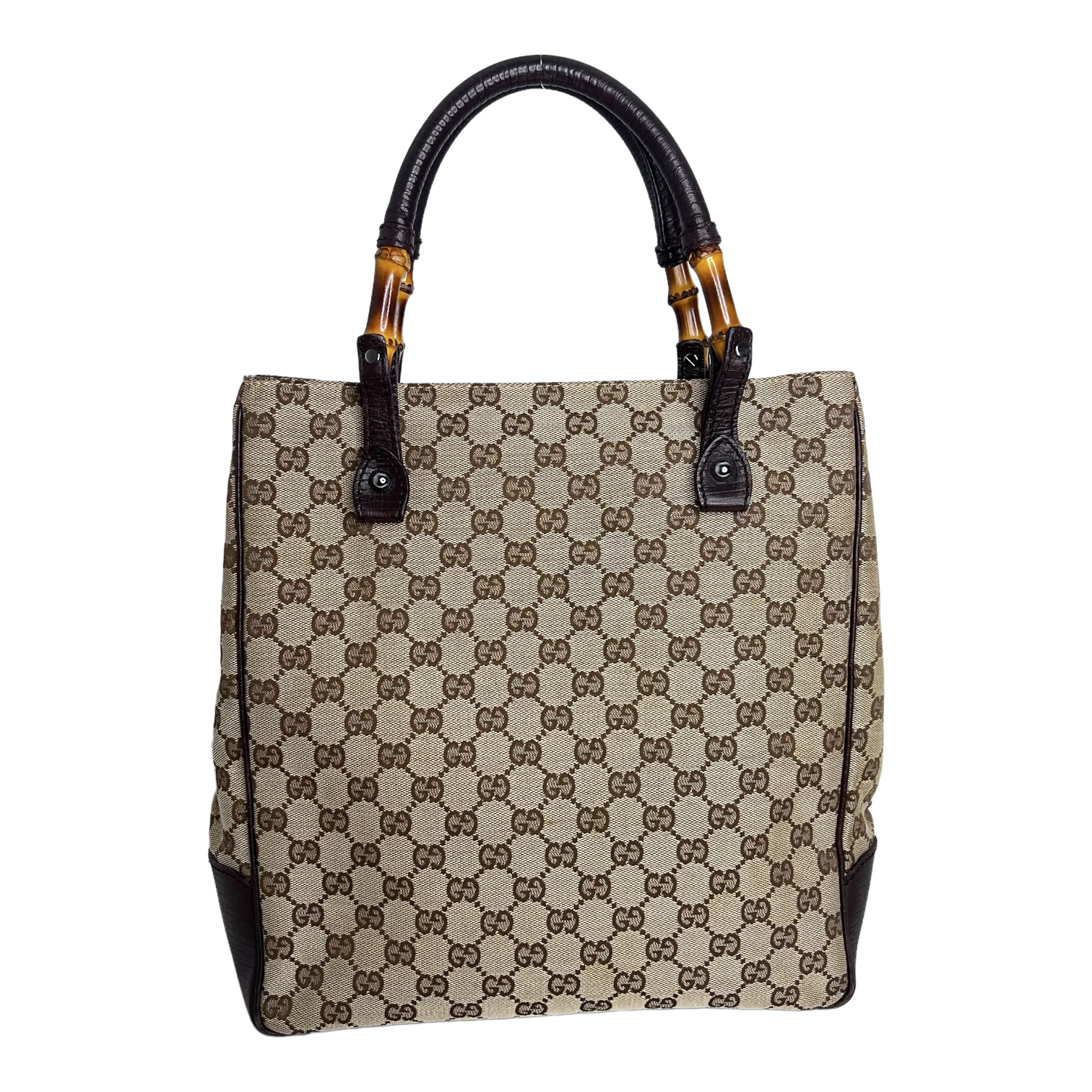 GG Monogram Bamboo Tote