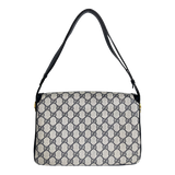Navy GG Web Crossbody