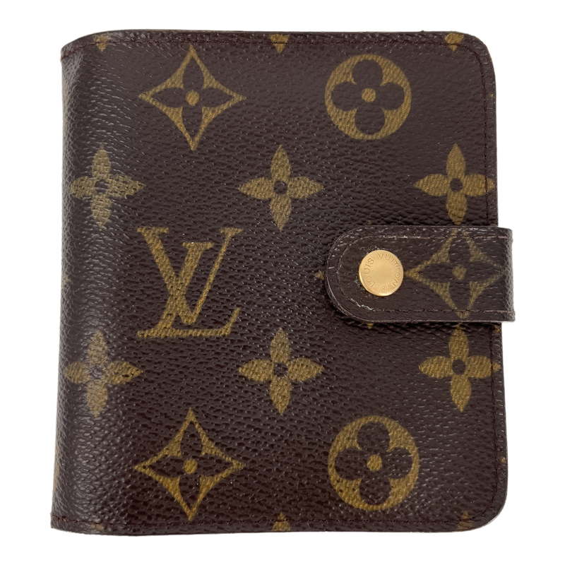Monogram Wallet with Zip Coin Pouch - Item #4
