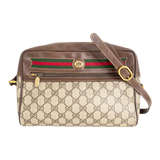 GG Supreme Web Crossbody Bag