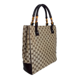 GG Monogram Bamboo Tote