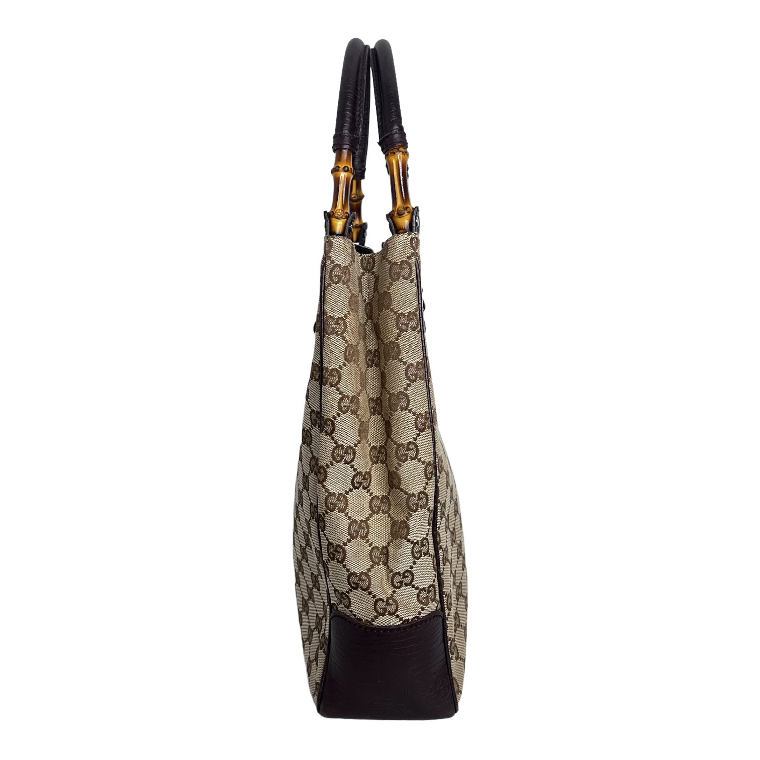 GG Monogram Bamboo Tote