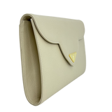 Cream Vintage Envelope Clutch