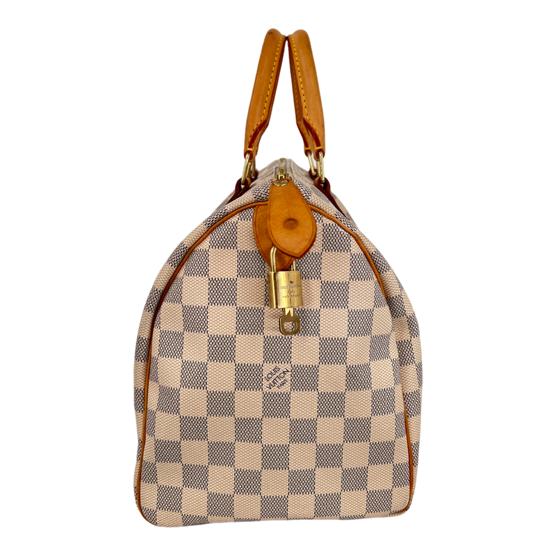 Speedy 30 Damier Azur