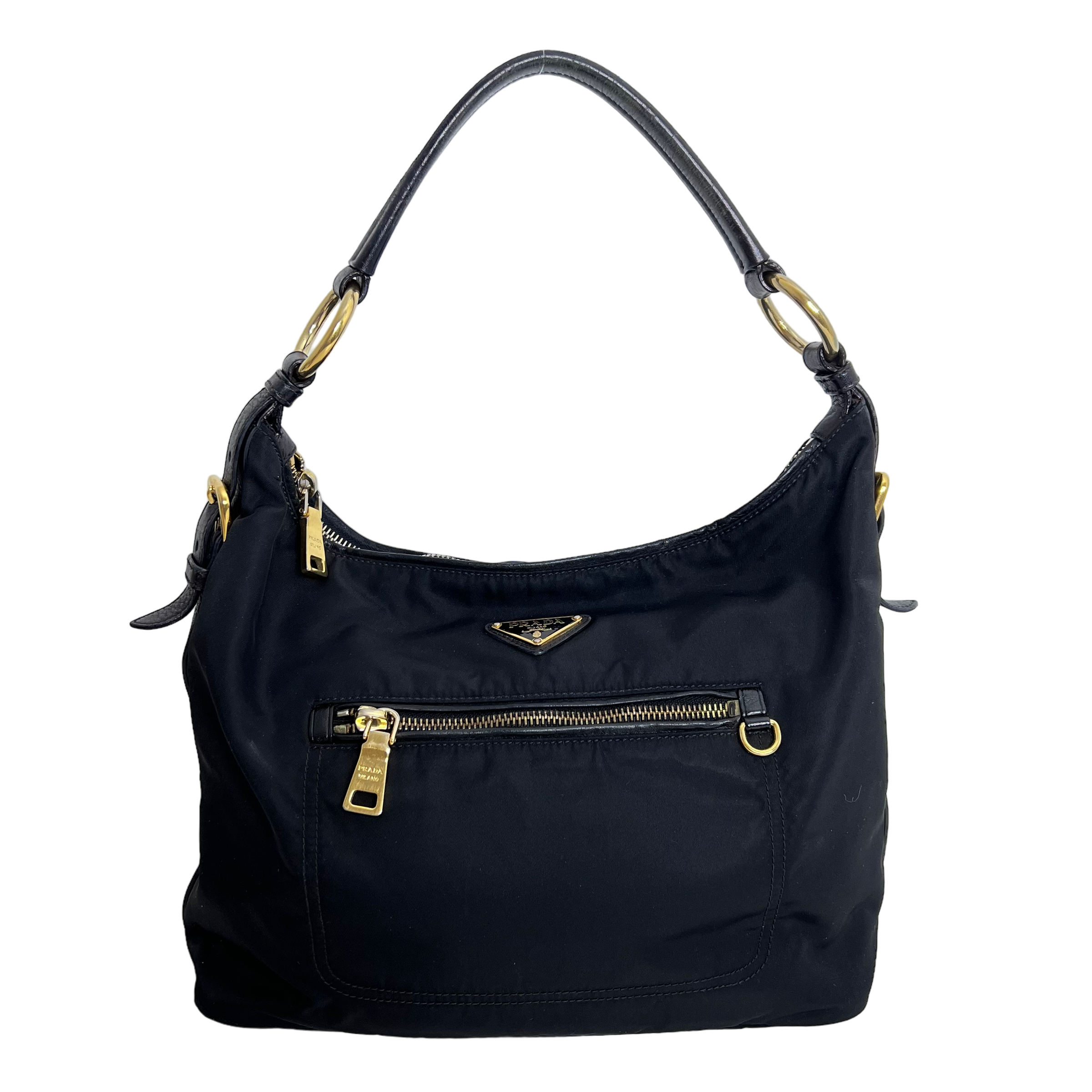 Nylon Tessuto Shoulder Bag