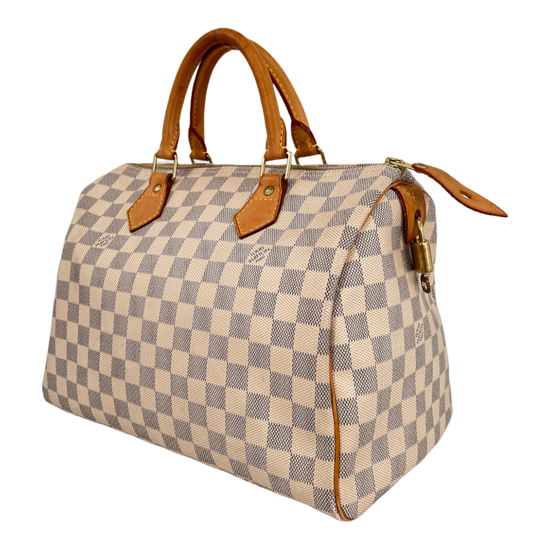 Speedy 30 Damier Azur