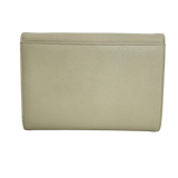 Cream Vintage Envelope Clutch