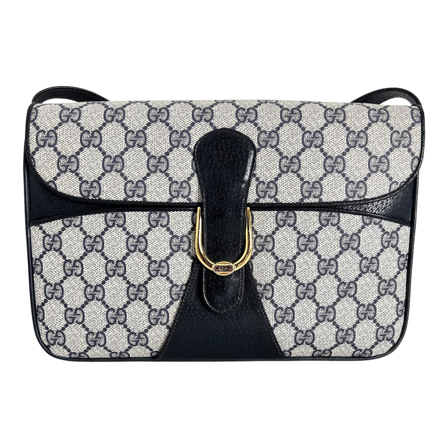 GG Web Supreme Navy Crossbody