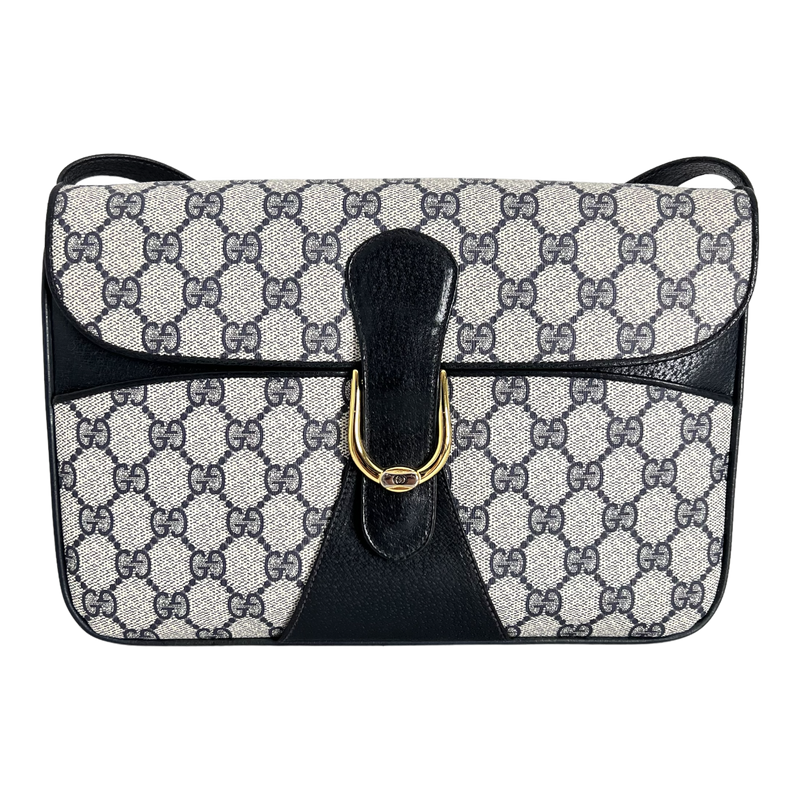 GG Web Supreme Navy Crossbody