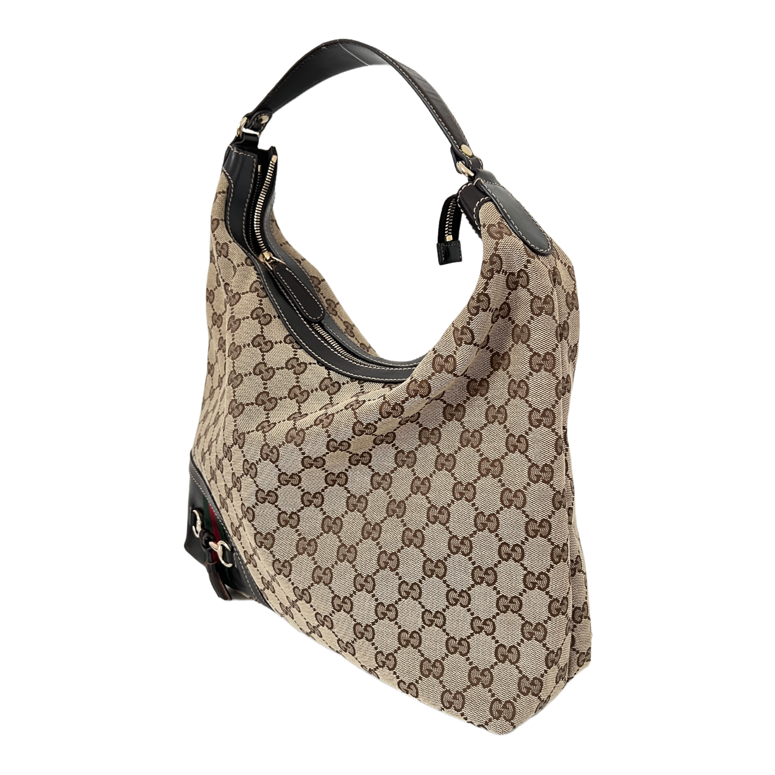 GG Canvas Tassel Hobo Bag