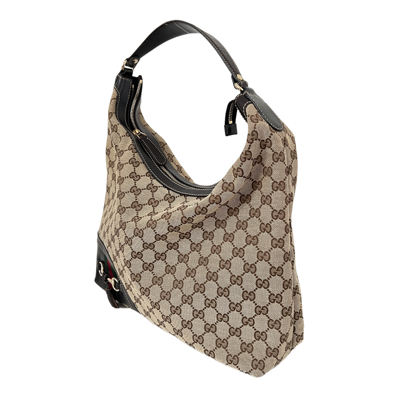 GG Canvas Tassel Hobo Bag