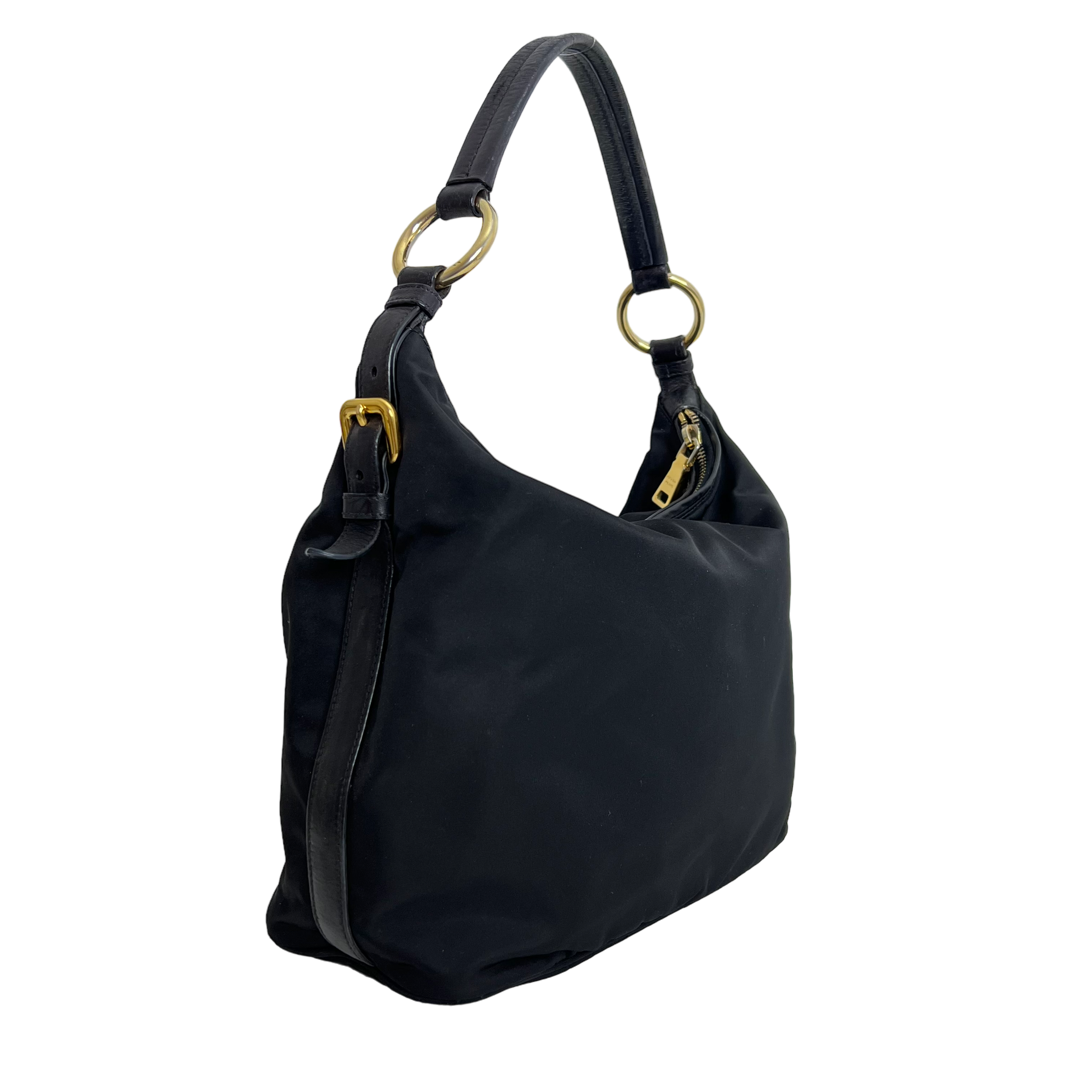 Nylon Tessuto Shoulder Bag