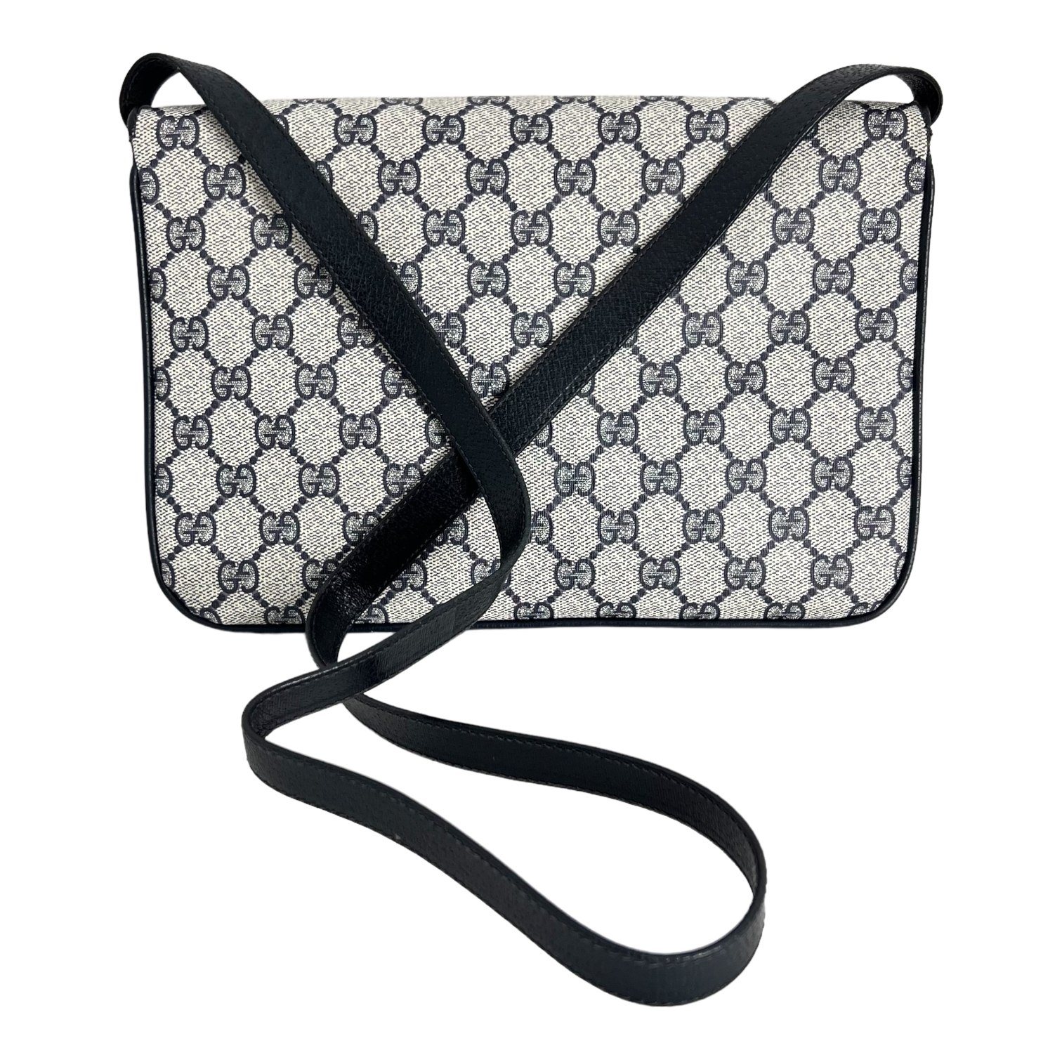 GG Web Supreme Navy Crossbody