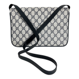 GG Web Supreme Navy Crossbody