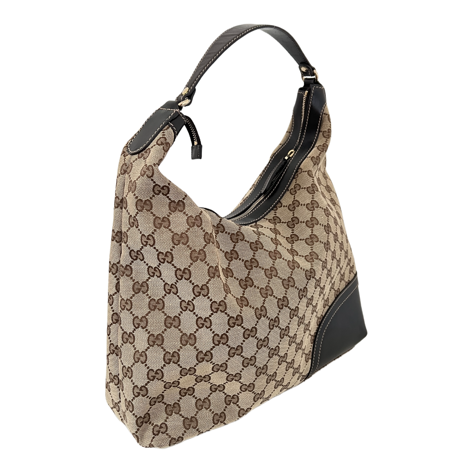 GG Canvas Tassel Hobo Bag