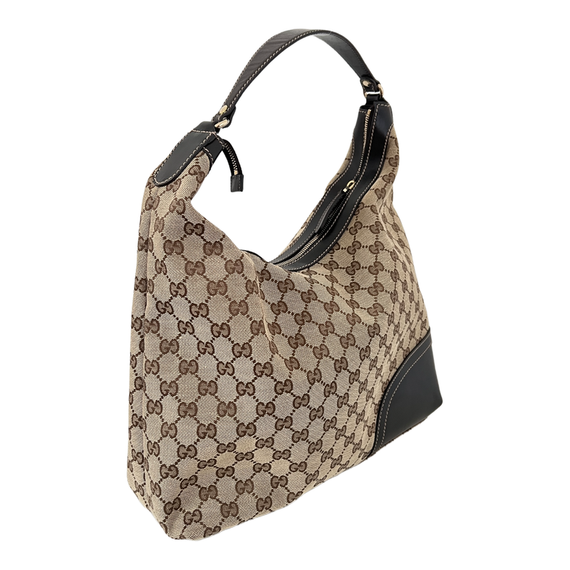GG Canvas Tassel Hobo Bag