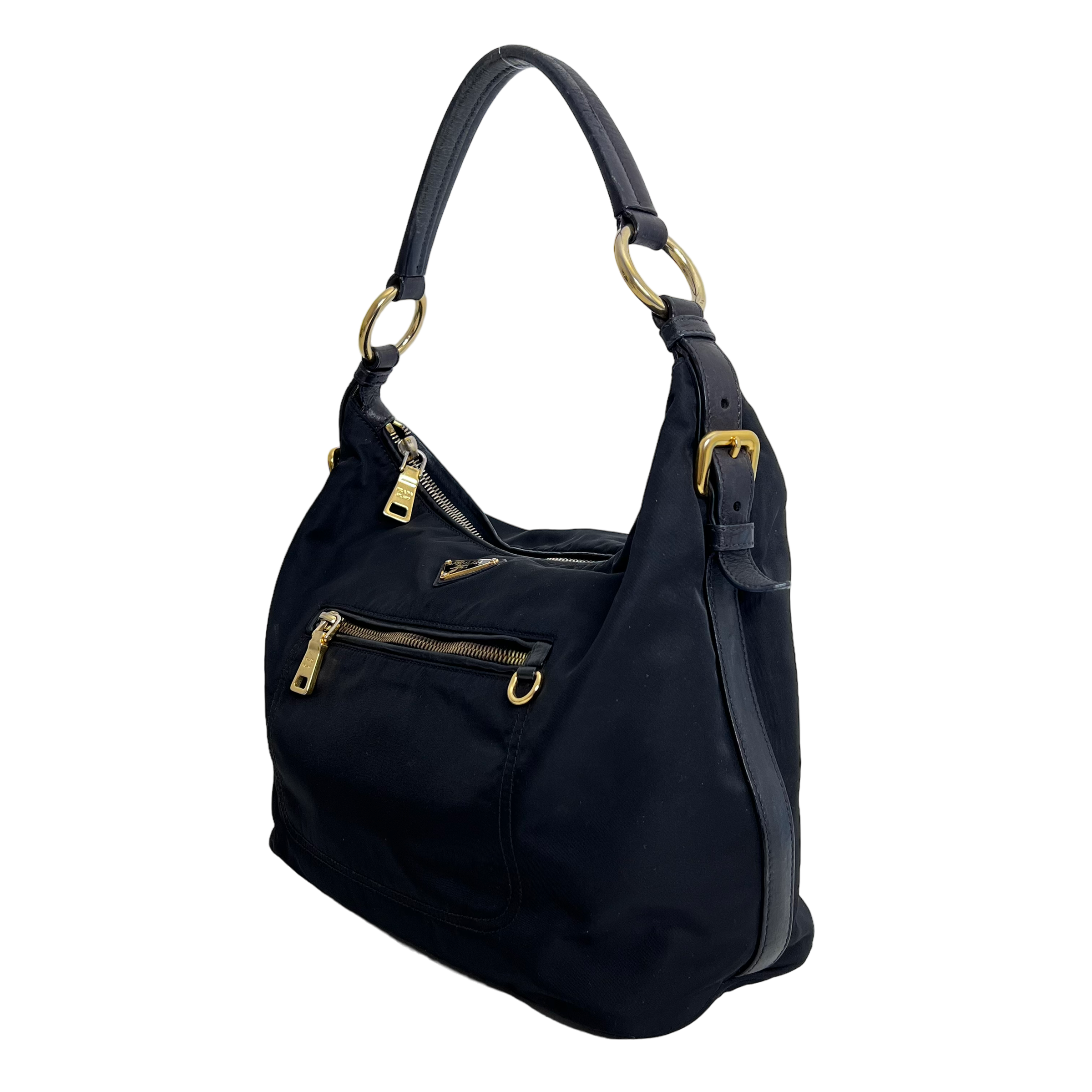 Nylon Tessuto Shoulder Bag