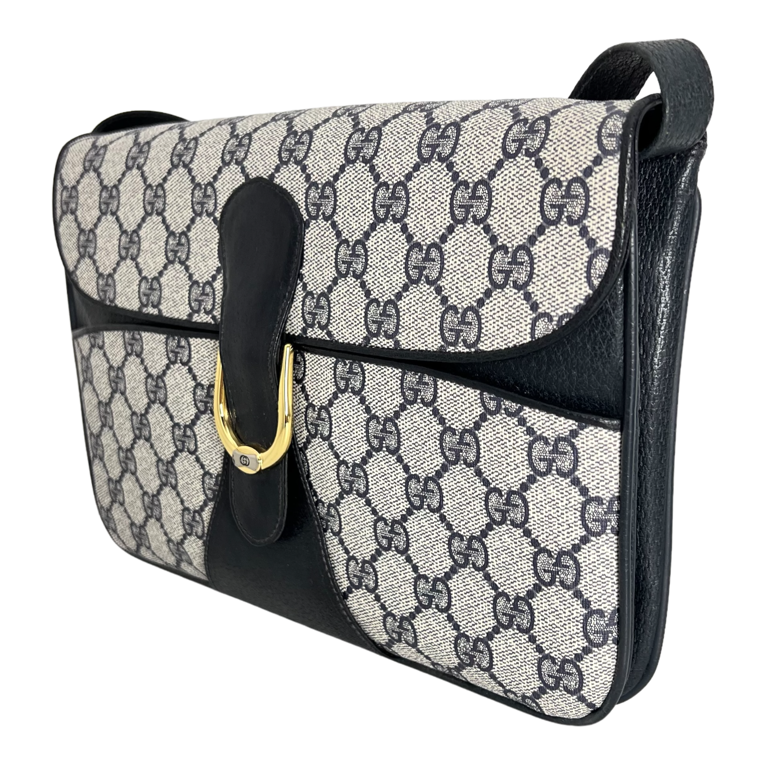 GG Web Supreme Navy Crossbody
