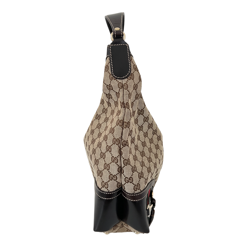 GG Canvas Tassel Hobo Bag