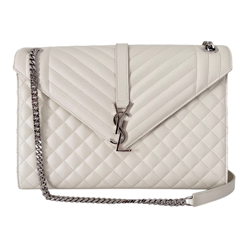 Envelope Large Bag in Blanc Vintage