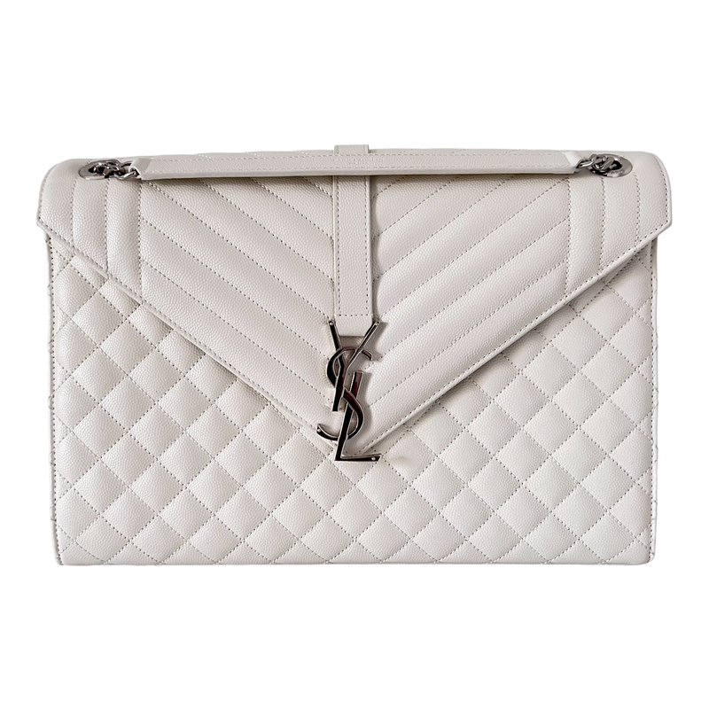 Envelope Large Bag in Blanc Vintage