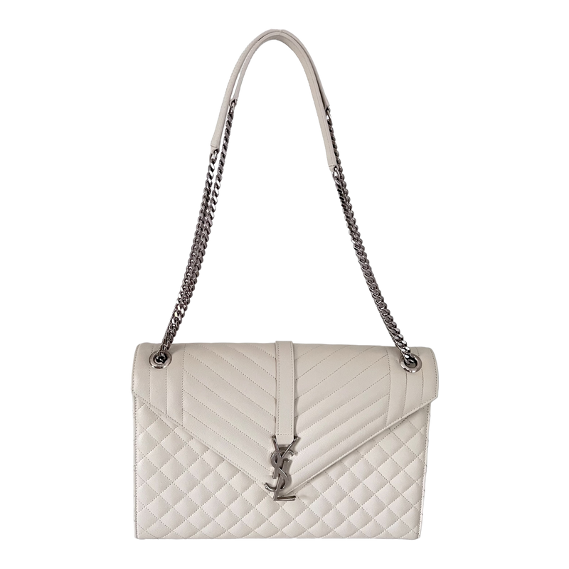 Envelope Large Bag in Blanc Vintage