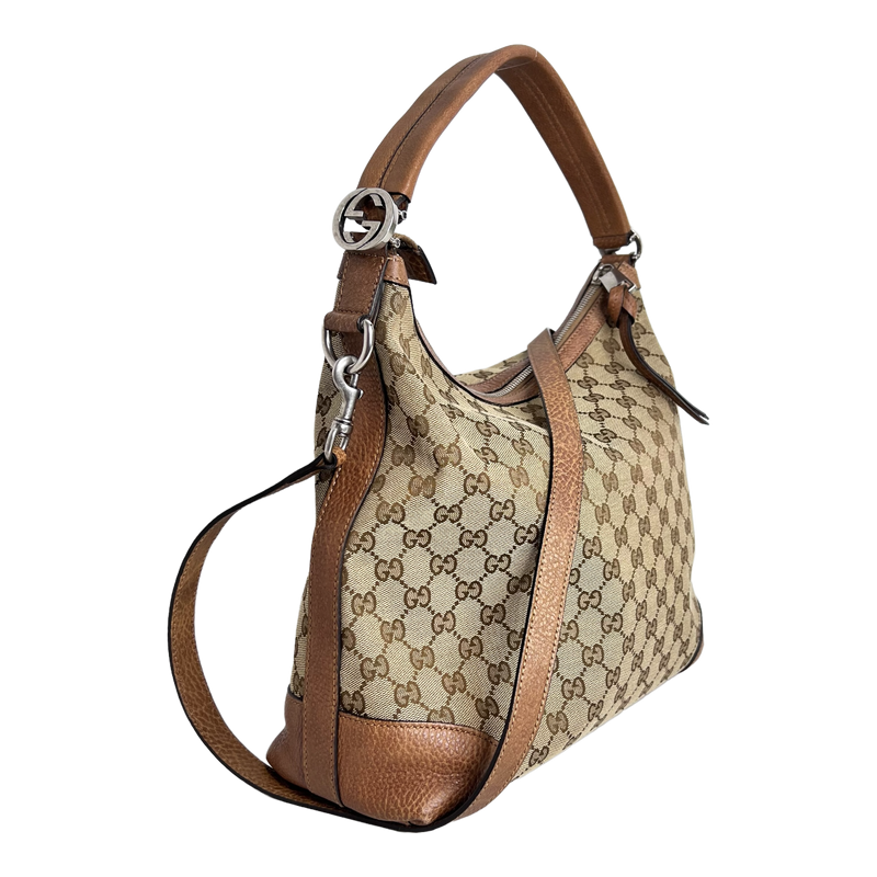 GG Web Hobo Shoulder Bag