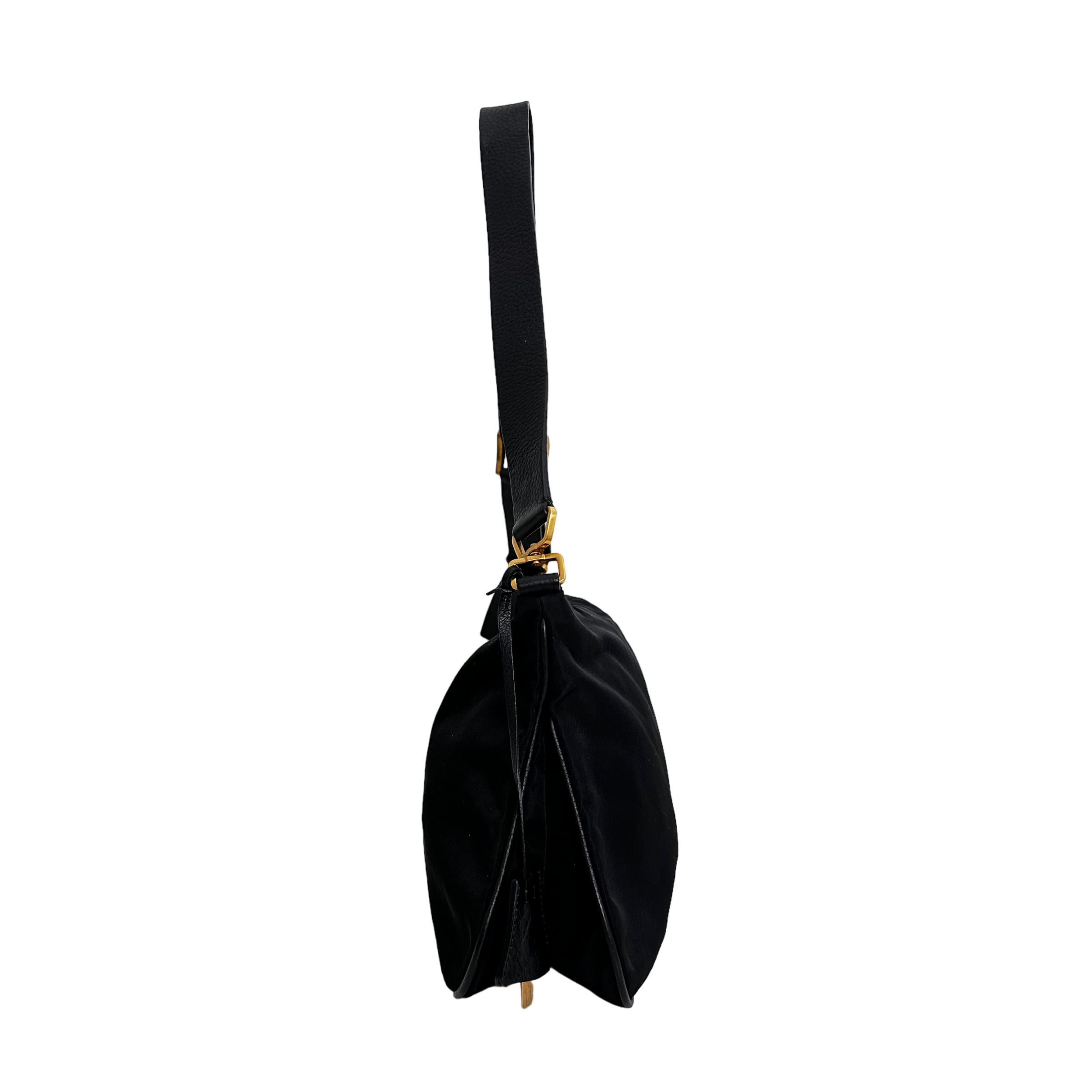 Lock Me Nylon Tessuto Shoulder Bag