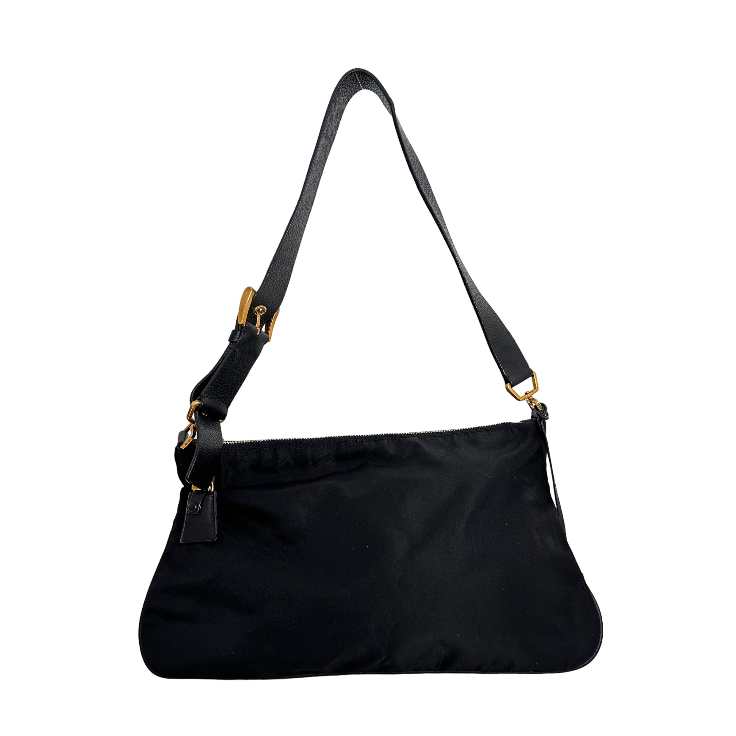 Lock Me Nylon Tessuto Shoulder Bag