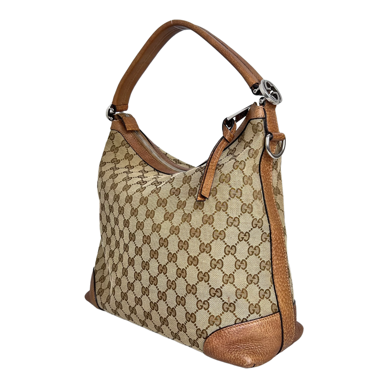 GG Web Hobo Shoulder Bag