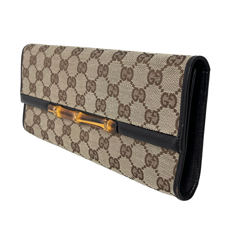 GG Canvas Bamboo Bar Crossbody