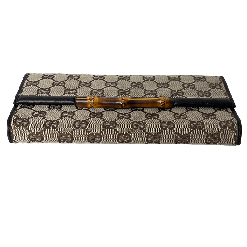 GG Canvas Bamboo Bar Crossbody