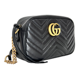 GG Marmont Small Matelassé Shoulder Bag