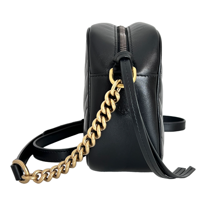 GG Marmont Small Matelassé Shoulder Bag
