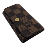 Damier Ebene Key Holder
