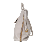 White Vitello Daino Tote