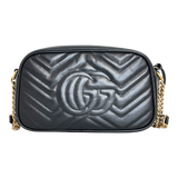 GG Marmont Small Matelassé Shoulder Bag