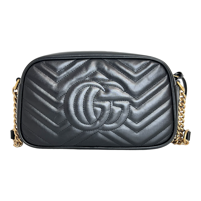 GG Marmont Small Matelassé Shoulder Bag