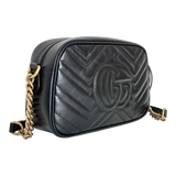 GG Marmont Small Matelassé Shoulder Bag