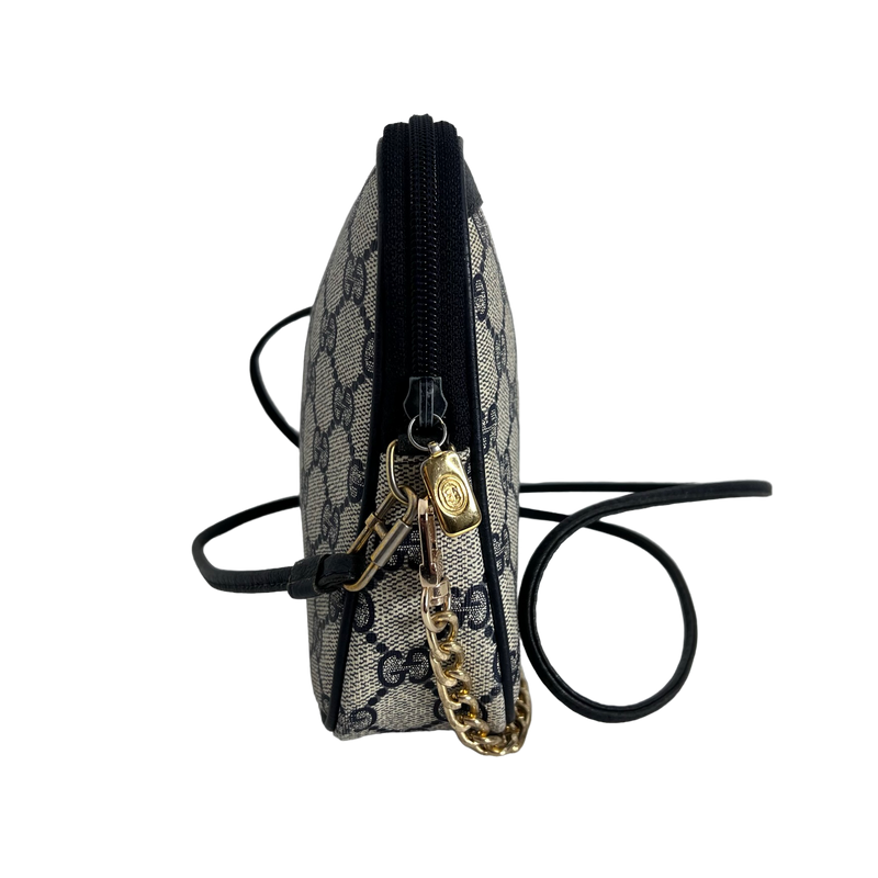 Navy GG Supreme Crossbody