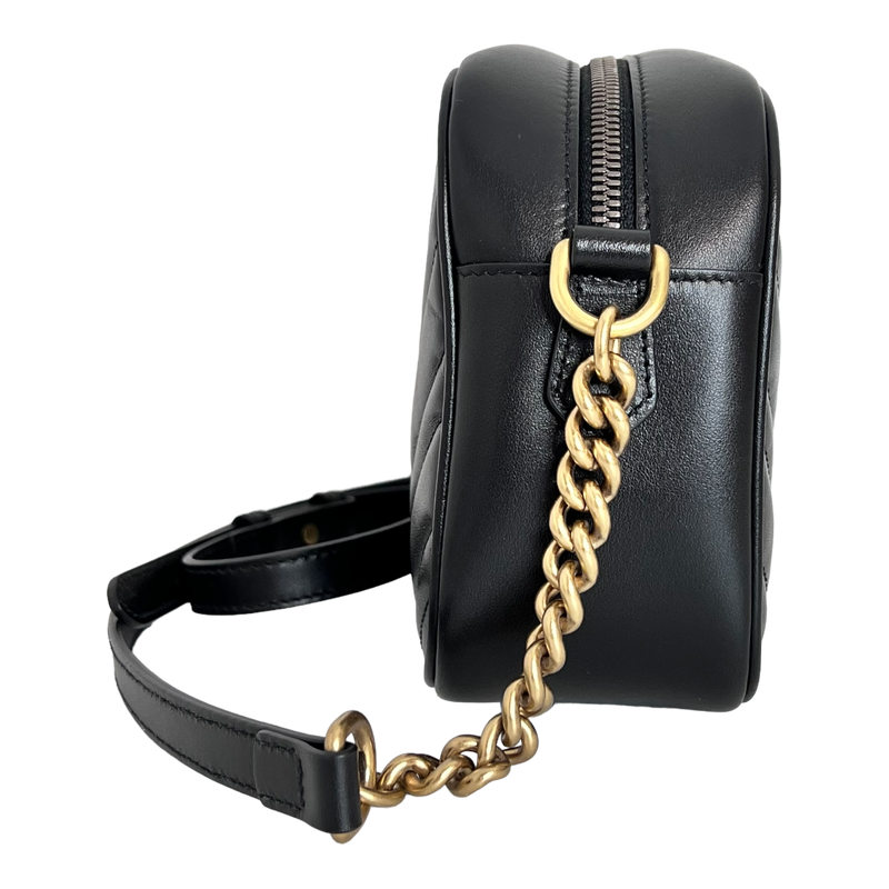 GG Marmont Small Matelassé Shoulder Bag