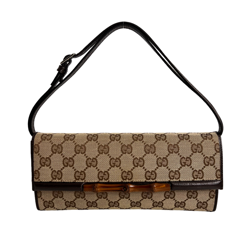 GG Canvas Bamboo Bar Crossbody