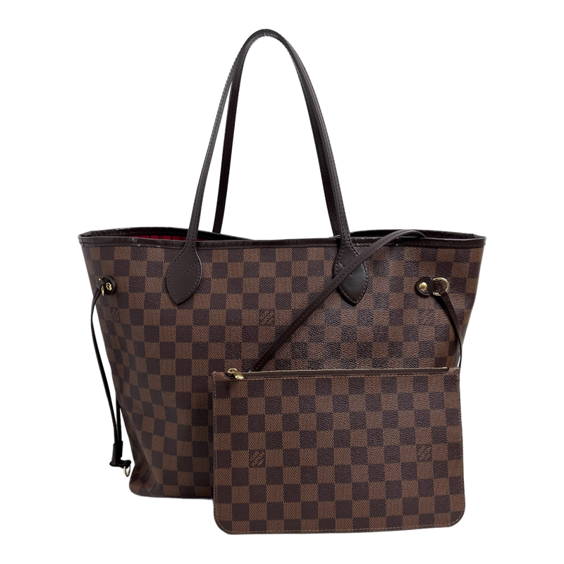 Neverfull Damier Ebene MM with Pouch
