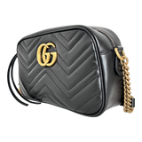 GG Marmont Small Matelassé Shoulder Bag