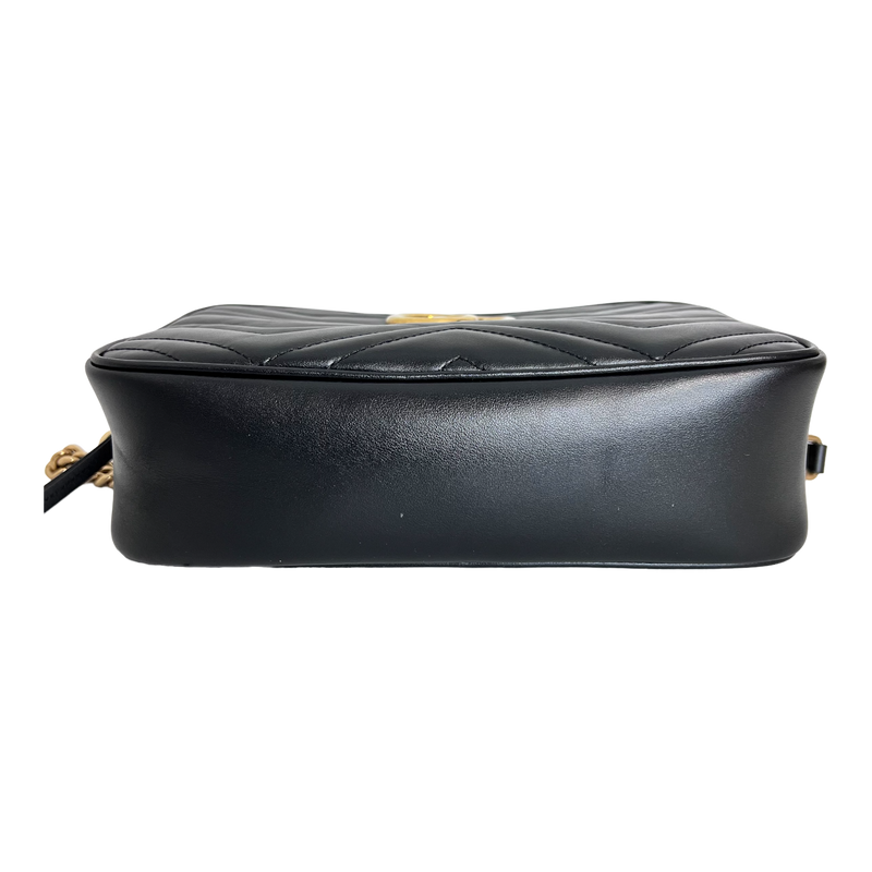 GG Marmont Small Matelassé Shoulder Bag