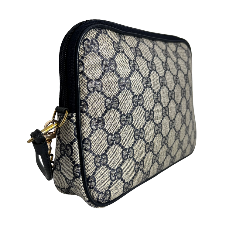 Navy GG Supreme Crossbody