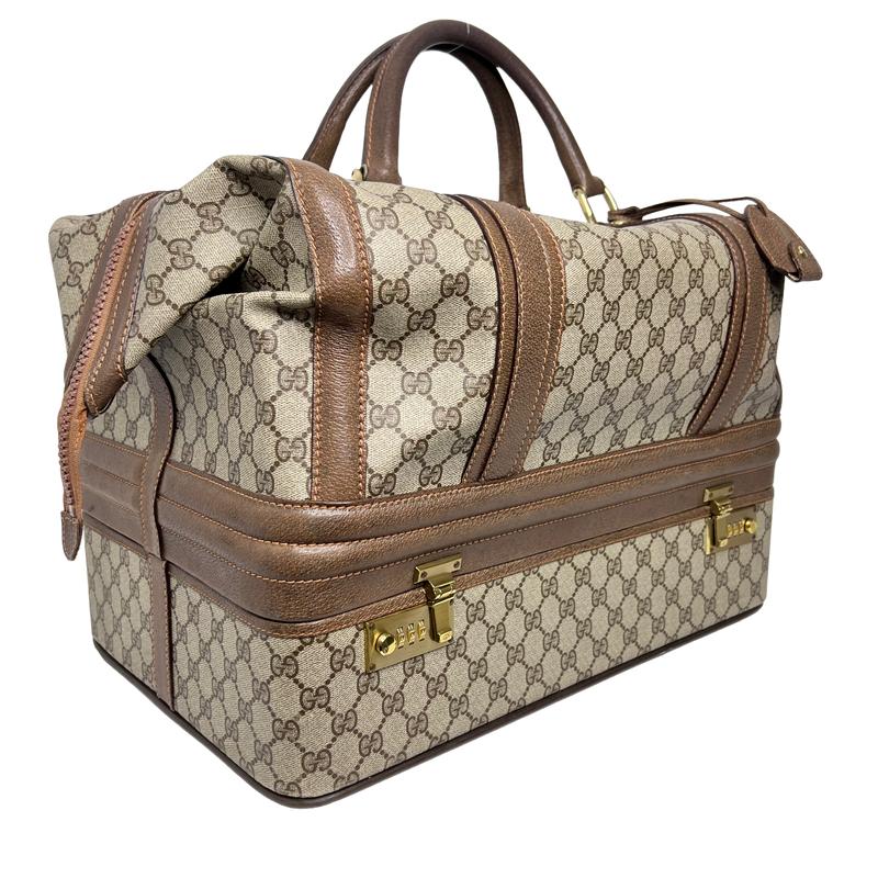 Vintage GG Supreme Travel Bag